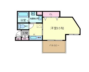 エイペックス京都駅前の物件間取画像